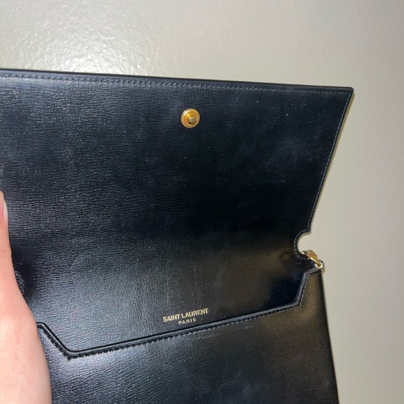 Saint Laurent Bags Saint Laurent Leather Crossbody Phone Holder